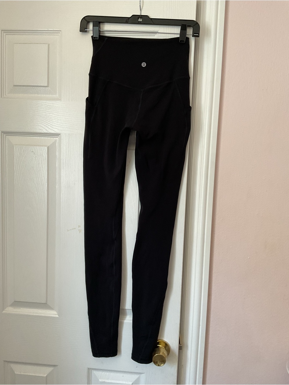 Lululemon High-Rise Leggings with Side Pockets – Black Black, 28" Inseam u - Picture 2 of 5